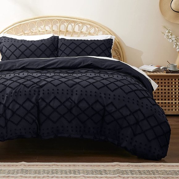 New 3 Pcs Duvet CoverTwin Queen or KingDuvet Cover Set Boho Beddin…